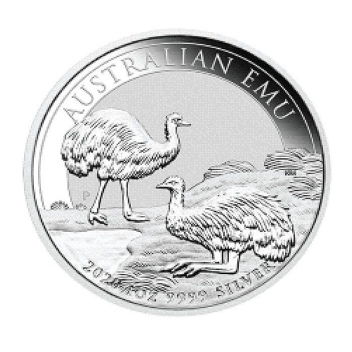Australia 2020 - Australian Emu Ag9999 1 Oz BU-