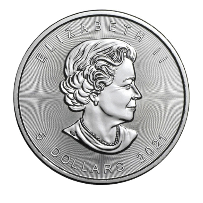 Canada  Maple Leaf Ag9999 1 Oz